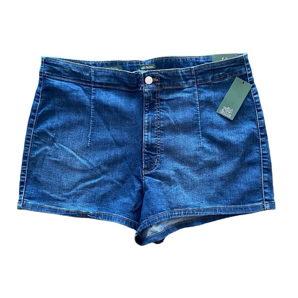 WILD FABLE Jean Shorts "Highest Rise Shorts" Responsible Style NWT Size 18 - Picture 6 of 10